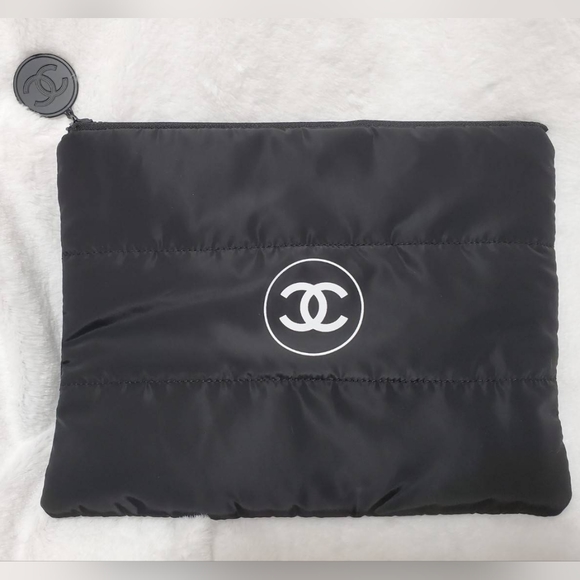 CHANEL Other Chanel Beaute Puffer Large Zipper Pouch Poshmark